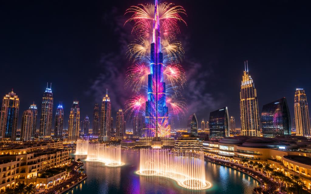 Dubai New Year's Eve, Dubai