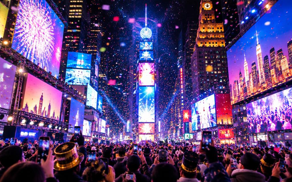 Times Square New Year's Eve, New York